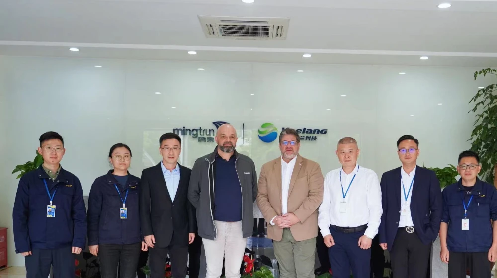 法国MULLER公司总裁Mr. Benoit一行到访开云线上官网_开云(中国)科技考察、交流